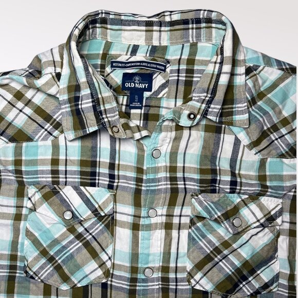 Old Navy Long Sleeve Button Down Shirt Lightweight Men’s Size XL - Picture 2 of 7